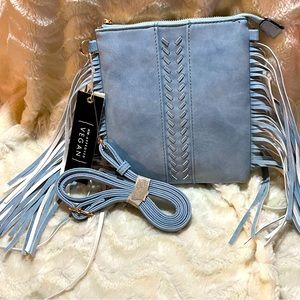 Isabelle PETA approved Vegan crossbody BOHO NWT